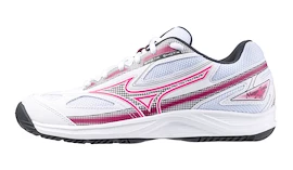 Chaussures de tennis pour femme Mizuno BREAK SHOT 4 AC White/Pink Tetra/Turbulence