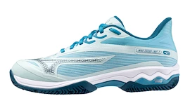 Chaussures de tennis pour femme Mizuno Wave Exceed LIGHT 2 CC Blue Glow/Moroccan Blue/Blue Topaz