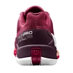 Chaussures de tennis pour femme Wilson Rush Pro 4.0 Clay Beet Red