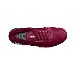 Chaussures de tennis pour femme Wilson Rush Pro 4.0 Clay Beet Red