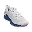 Chaussures de tennis pour femme Wilson Rush Pro 4.5 Clay W White/Ensign Blue