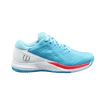 Chaussures de tennis pour femme Wilson Rush Pro Ace Clay W Scuba Blue