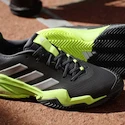 Chaussures de tennis pour homme adidas Barricade 13 M Clay Core Black/Lucid Lemon