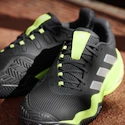 Chaussures de tennis pour homme adidas Barricade 13 M Clay Core Black/Lucid Lemon