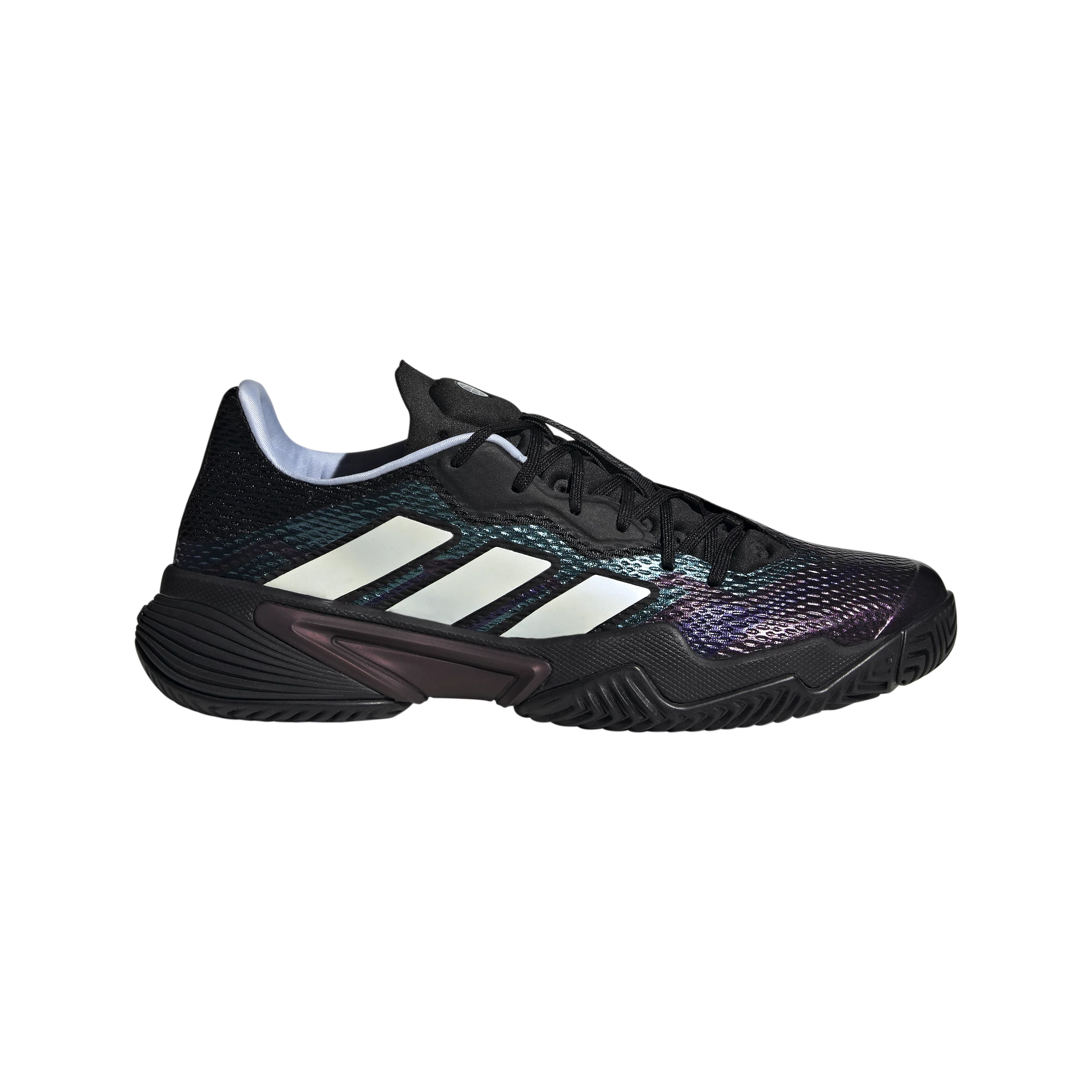 Mens adidas black tennis shoes top
