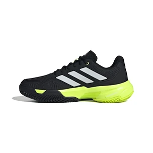 Chaussures de tennis pour homme adidas  Courtjam Control 3 Clay Carbon/Lucid Lemon
