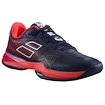 Chaussures de tennis pour homme Babolat Jet Mach 3 All Court Men Black/Poppy Red