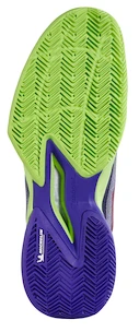 Chaussures de tennis pour homme Babolat Jet Mach 3 Clay Lime