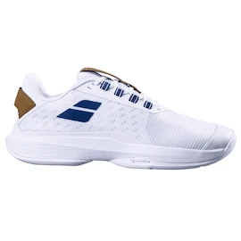 Chaussures de tennis pour homme Babolat Jet Tere 2 AC Wimbledon Men White/Blue Navy