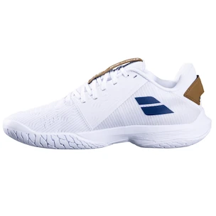 Chaussures de tennis pour homme Babolat Jet Tere 2 AC Wimbledon Men White/Blue Navy
