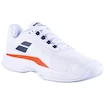 Chaussures de tennis pour homme Babolat Jet Tere 2 All Court Men White/Strike Red