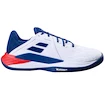 Chaussures de tennis pour homme Babolat Propulse Fury 3 Clay Men White/Estate Blue
