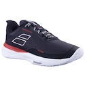 Chaussures de tennis pour homme Babolat SFX Evo All Court Men Black/Fiesta Red