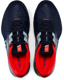 Testé -  Chaussures de tennis pour homme Head Sprint Pro 3.0 Clay Dark Blue/Red  EUR 46