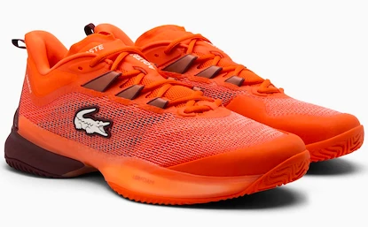 Chaussures de tennis pour homme Lacoste  AG-LT23 Ultra Clay Orange/Burgundy