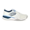 Chaussures de tennis pour homme Lotto Raptor Hyperpulse 100 III Clay All White/Mallard Blue