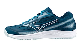 Chaussures de tennis pour homme Mizuno BREAK SHOT 4 AC Moroccan Blue/White/Blue Glow