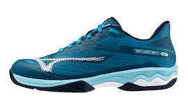 Chaussures de tennis pour homme Mizuno Wave Exceed LIGHT 2 AC Moroccan Blue/White/Bluejay