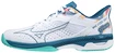 Chaussures de tennis pour homme Mizuno  Wave Exceed Tour 5 AC White/Moroccan Blue