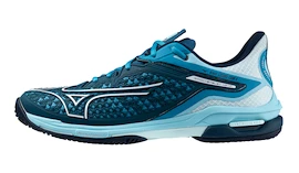 Chaussures de tennis pour homme Mizuno Wave Exceed TOUR 6 AC Moroccan Blue/White/Blue Topaz