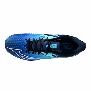 Chaussures de tennis pour homme Mizuno Wave Exceed Tour 6 CC Mugen Blue/White/Dress Blues