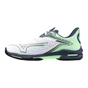 Chaussures de tennis pour homme Mizuno Wave Exceed Tour 6 CC White/India Ink/Neo Mint