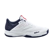 Chaussures de tennis pour homme Wilson Kaos Stroke 2.0 White/Peacoat