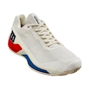 Chaussures de tennis pour homme Wilson Rush Pro 4.0 Clay Snow White/Wilson Red