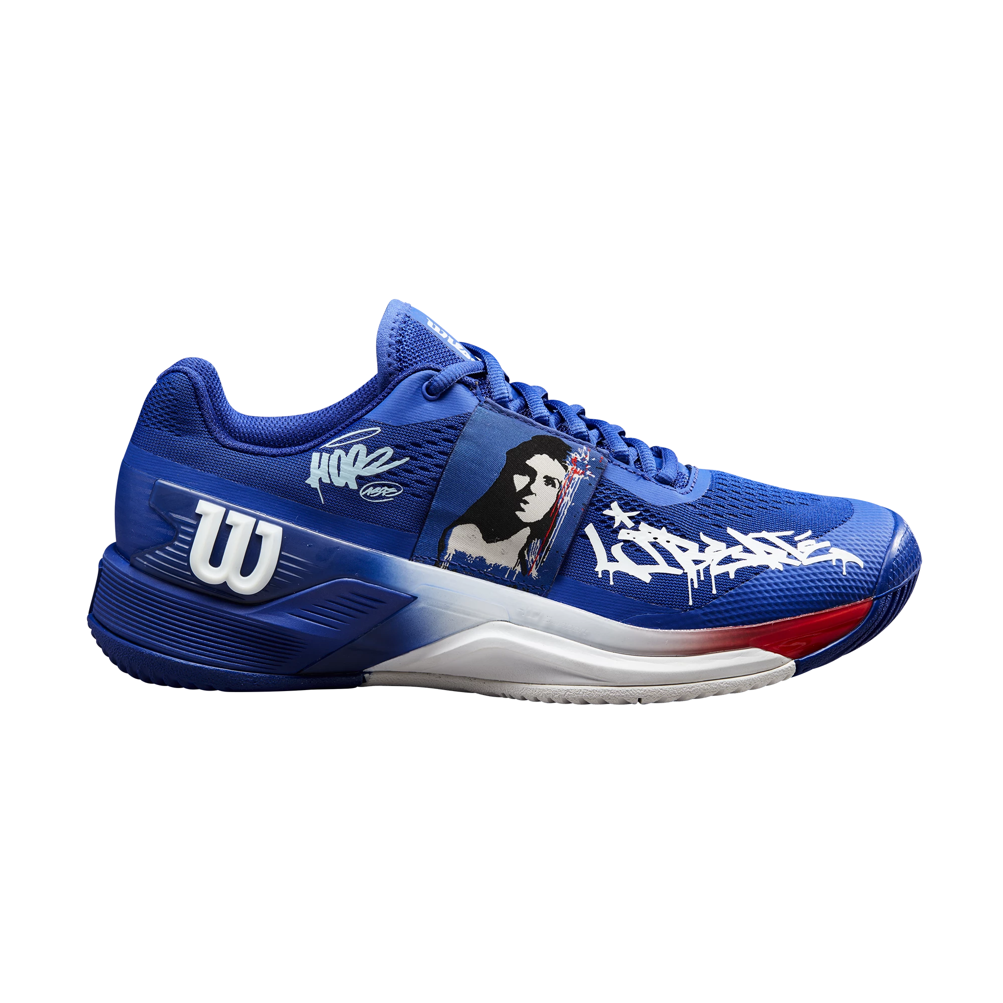 Chaussures de tennis pour homme Wilson Rush Pro 4.0 Hope Paris