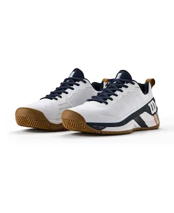 Chaussures de tennis pour homme Wilson Rush Pro 4.5 Clay White/Navy Roland Garros  EUR 42 2/3