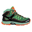 Chaussures pour enfant Salewa  JR Alp Trainer Mid GTX Zelené