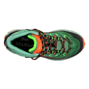 Chaussures pour enfant Salewa  JR Alp Trainer Mid GTX Zelené