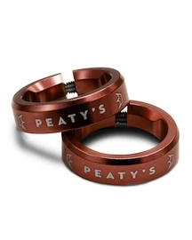 Colliers de serrage pour guidon PEATY'S Monarch lock ring red (pgm-lck-rng-red-10)