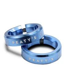 Colliers de serrage pour guidon PEATY'S Monarch lock ring turquoise (pgm-lck-rng-trq-10)