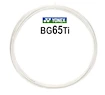Cordage de raquette de badminton Yonex  BG65Ti White