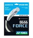 Cordage de raquette de badminton Yonex  BG66 Force (0.65 mm)