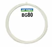 Cordage de raquette de badminton Yonex  Micron BG80 White (0.68 mm)