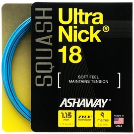 Cordage de raquettes de squash Ashaway UltraNick 18 (9m)