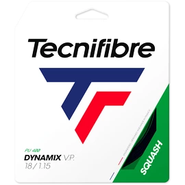 Cordage de raquettes de squash Tecnifibre Dynamix VP Black