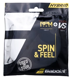 Cordage de tennis Babolat RPM Blast 1.25 + Babolat VS Touch 1.30 mm