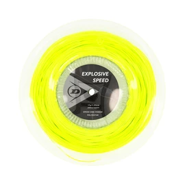 Cordage de tennis Dunlop Explosive Speed Yellow 1.25 Reel (200 m)