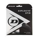 Cordage de tennis Dunlop  Explosive Spin Black 1.25 Set (12 m)