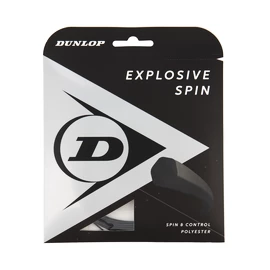 Cordage de tennis Dunlop Explosive Spin Black 1.25 Set (12 m)