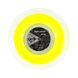 Cordage de tennis Dunlop Explosive Spin Yellow 1.25 Reel (200 m)