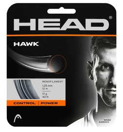 Cordage de tennis Head Hawk Grey 1.20 mm (12 m)