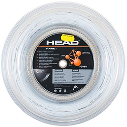 Cordage de tennis Head Hawk White 1.25 mm (200 m)