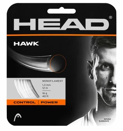 Cordage de tennis Head Hawk White 1.30 mm (12 m)