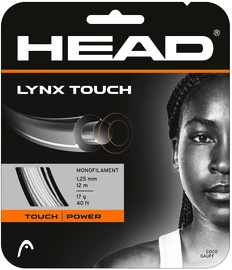 Cordage de tennis Head Lynx Touch Transparent Black Set (12 m)