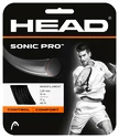 Cordage de tennis Head  Sonic Pro 17 Black 1.25 mm (12 m)