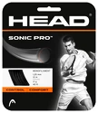 Cordage de tennis Head   Sonic Pro Black 1.30 mm (12 m)